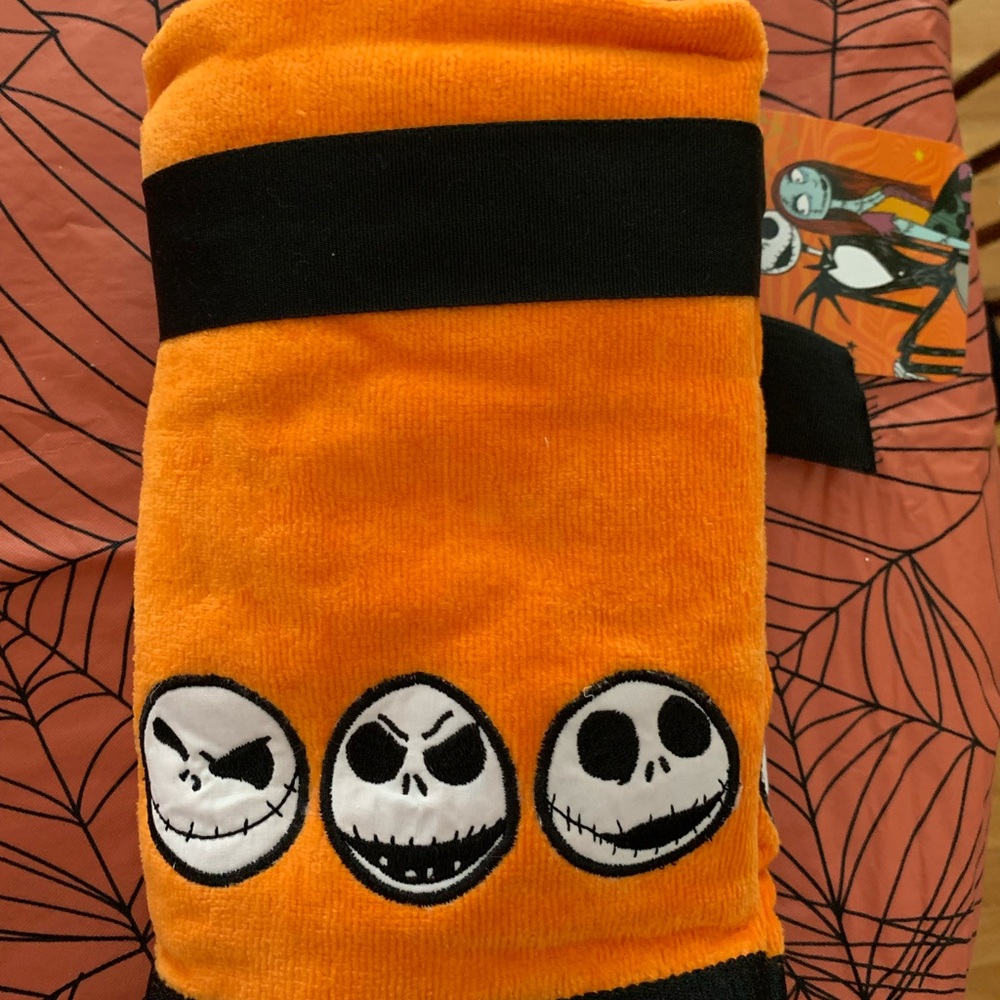 💥SOLD💥 ☠️🖤 Nightmare Before Christmas - Jack Skellington Hand Towels 🖤☠️